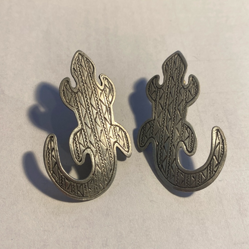 Gecko Earrings